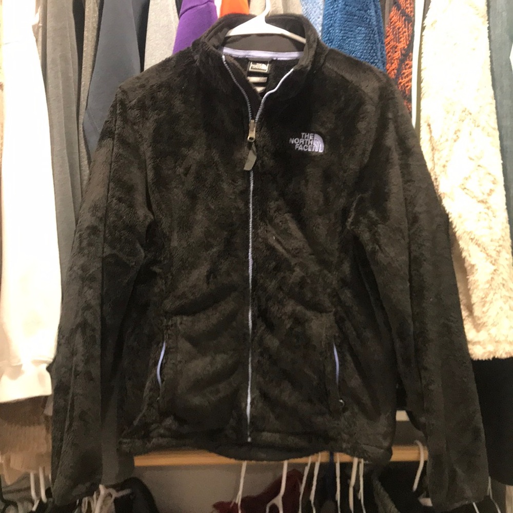 Fleece north face zip up